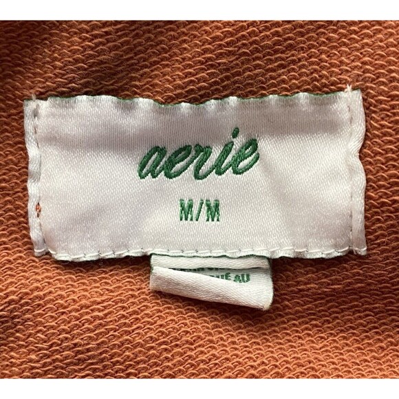 Aerie Women’s Hoodie Sweatshirt In Sunwashed Desert, Size: M - Picture 10 of 10